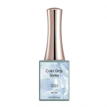Oja semipermanenta Canni, Cold Gray, 16 ml, c031, [],https:lilarossa.ro