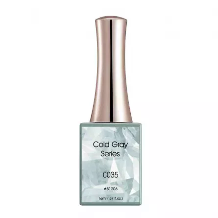 Oja semipermanenta Canni, Cold Gray, 16 ml, c035, [],https:lilarossa.ro