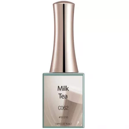 Oja semipermanenta Canni, Milk Tea, 16 ml, c062, [],https:lilarossa.ro