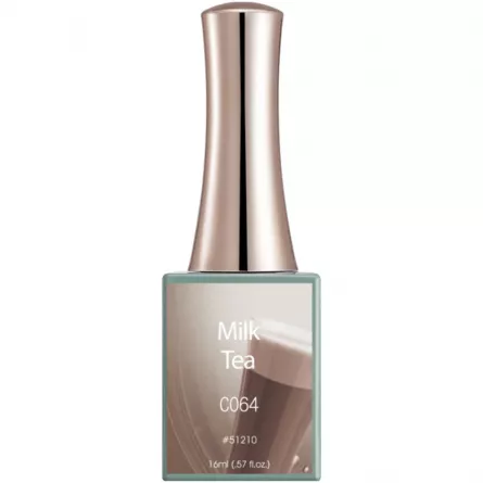Oja semipermanenta Canni, Milk Tea, 16 ml, c064, [],https:lilarossa.ro