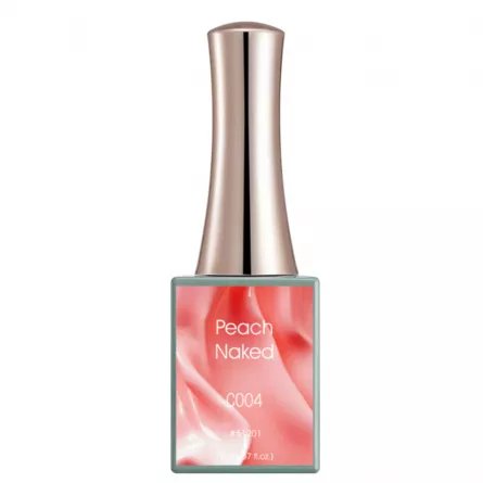 Oja semipermanenta Canni, Peach Naked, 16 ml, c004, [],https:lilarossa.ro