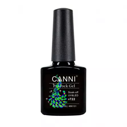 Oja semipermanenta, Canni, Peacock 722, [],https:lilarossa.ro