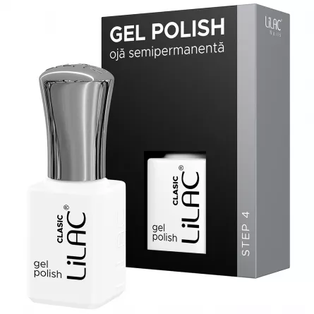 Oja semipermanenta Lilac, colectia Basic colors, 6 g, 01, White, [],https:lilarossa.ro