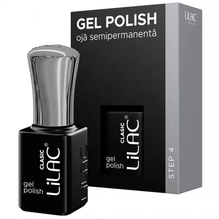 Oja semipermanenta Lilac, colectia Basic colors, 6 g, 02, Black, [],https:lilarossa.ro