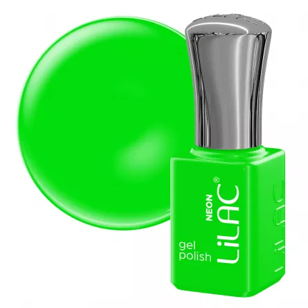 Oja semipermanenta Lilac, colectia Neon colors, 6 g, 42, Green, [],lilarossa.ro