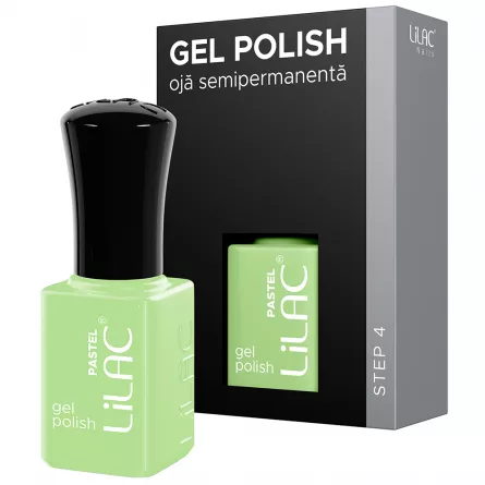 Oja semipermanenta Lilac, pastel colors, 6 g, 35, lime cream, [],lilarossa.ro