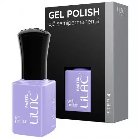 Oja semipermanenta Lilac, pastel colors, 6 g, 37, lavander, [],https:lilarossa.ro