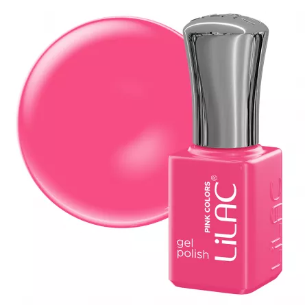 Oja semipermanenta Lilac, pink colors, 6 g, 64, shocking pink, [],https:lilarossa.ro