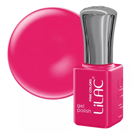 Oja semipermanenta Lilac, pink colors, 6 g, 66, raspberry pink, [],https:lilarossa.ro