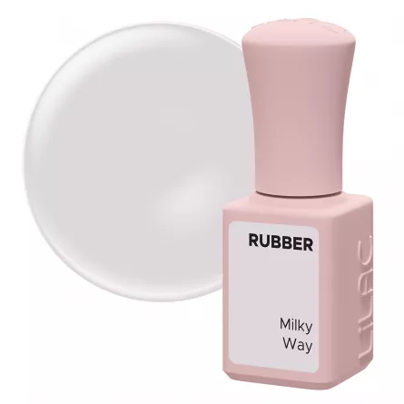 Oja semipermanenta Lilac Rubber Milky Way 6 g, [],https:lilarossa.ro