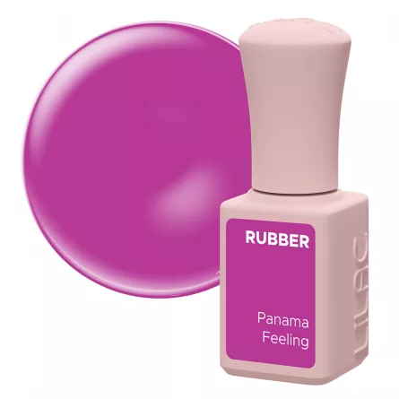 Oja semipermanenta Lilac Rubber Panama Feeling 6 g, [],https:lilarossa.ro