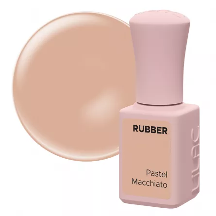Oja semipermanenta Lilac Rubber Pastel Macchiato 6 g, [],https:lilarossa.ro