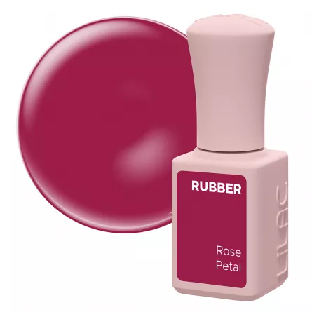 Oja semipermanenta Lilac Rubber Rose Petal 6 g, [],https:lilarossa.ro