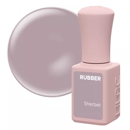 Oja semipermanenta Lilac Rubber Sherbet 6 g, [],https:lilarossa.ro