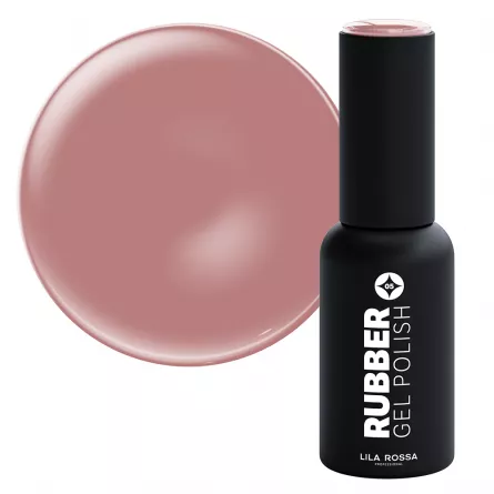 Oja semipermanenta, Lila Rossa, Rubber, 005 bubble sheel lucios, 7 ml, [],https:lilarossa.ro