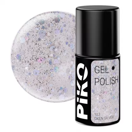 Oja semipermanenta Piko, 7 g, 113 Oxen Silver, [],https:lilarossa.ro
