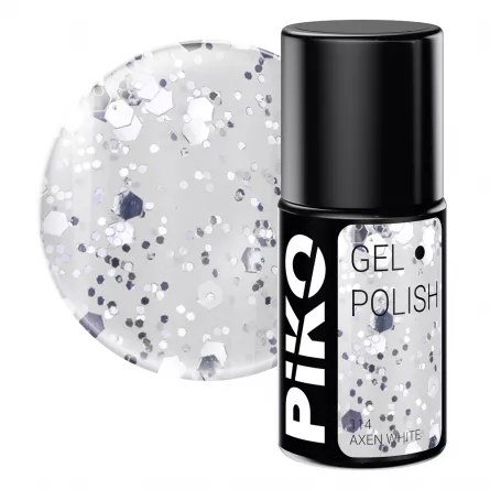 Oja semipermanenta Piko, 7 g, 114 Axen White, [],https:lilarossa.ro