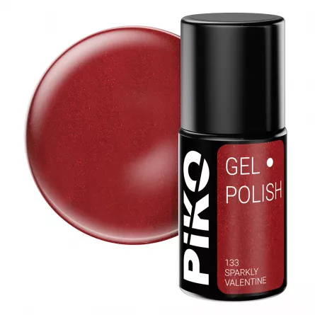 Oja semipermanenta Piko, 7 g, 133 Sparkly Valentine, [],https:lilarossa.ro