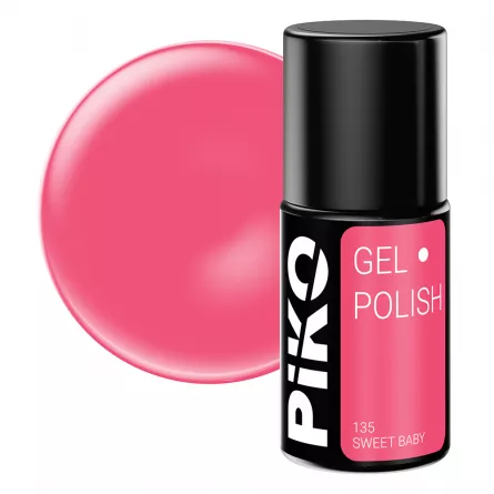 Oja semipermanenta Piko, 7 g, 135 Sweet Baby, [],https:lilarossa.ro