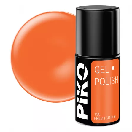 Oja semipermanenta Piko, 7 g, 136 Fresh Citrus, [],https:lilarossa.ro