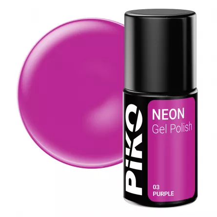 Oja semipermanenta Piko, Neon, 7 g, 03, Mov, [],https:lilarossa.ro