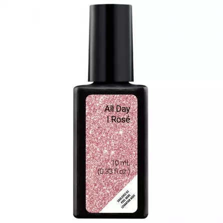 Oja semipermanenta SensatioNail 10.5 ml All Day I Rose, [],https:lilarossa.ro