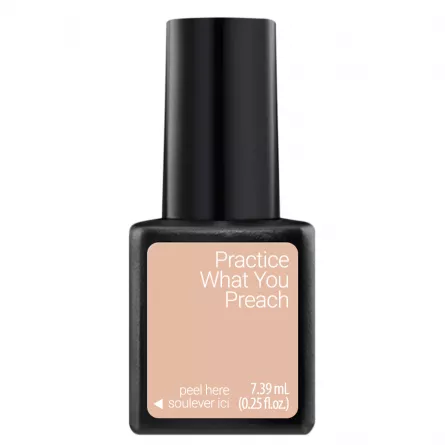 Oja semipermanenta SensatioNail 7.39 ml Practice What You Peach, [],https:lilarossa.ro