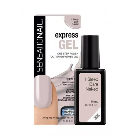 Oja semipermanenta SensatioNail I Sleep Bare Naked 10 ml, [],https:lilarossa.ro