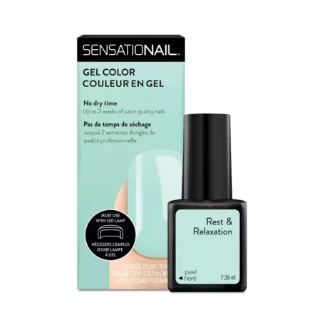Oja semipermanenta SensatioNail Rest and Relaxation 7.39 ml, [],lilarossa.ro