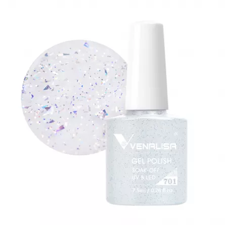 Oja semipermanenta Venalisa, 7.5 ml, nuanta 701, [],https:lilarossa.ro