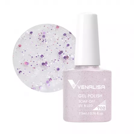 Oja semipermanenta Venalisa, 7.5 ml, nuanta 702, [],https:lilarossa.ro