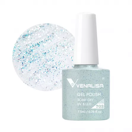 Oja semipermanenta Venalisa, 7.5 ml, nuanta 703, [],https:lilarossa.ro