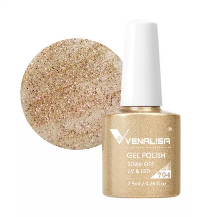 Oja semipermanenta Venalisa, 7.5 ml, nuanta 704, [],https:lilarossa.ro