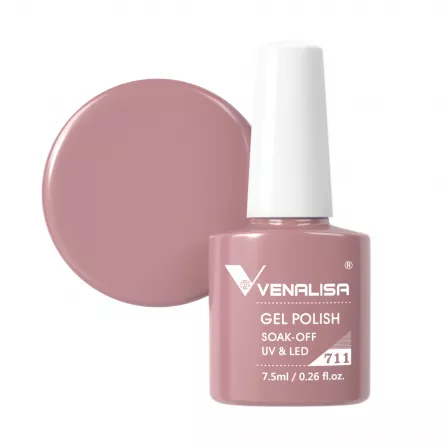 Oja semipermanenta Venalisa, 7.5 ml, nuanta 711, [],https:lilarossa.ro
