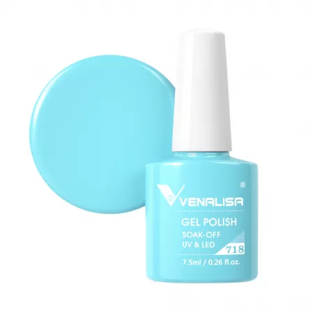 Oja semipermanenta Venalisa, 7.5 ml, nuanta 718, [],https:lilarossa.ro