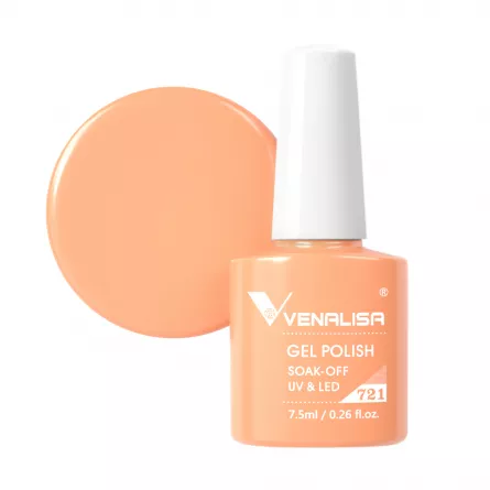 Oja semipermanenta Venalisa, 7.5 ml, nuanta 721, [],https:lilarossa.ro