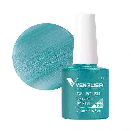 Oja semipermanenta Venalisa, 7.5 ml, nuanta 729, [],https:lilarossa.ro