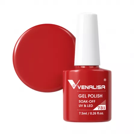 Oja semipermanenta Venalisa, 7.5 ml, nuanta 731, [],https:lilarossa.ro