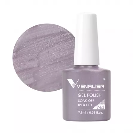 Oja semipermanenta Venalisa, 7.5 ml, nuanta 741, [],https:lilarossa.ro