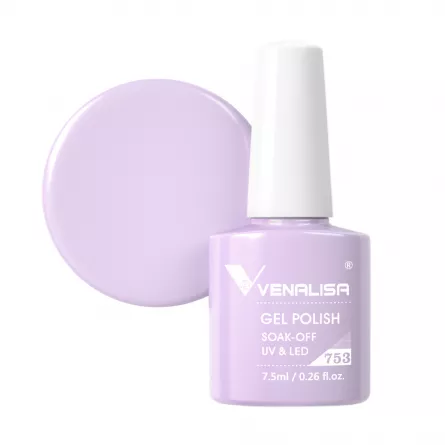 Oja semipermanenta Venalisa, 7.5 ml, nuanta 753, [],https:lilarossa.ro