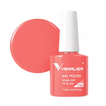 Oja semipermanenta Venalisa, 7.5 ml, nuanta 755, [],https:lilarossa.ro