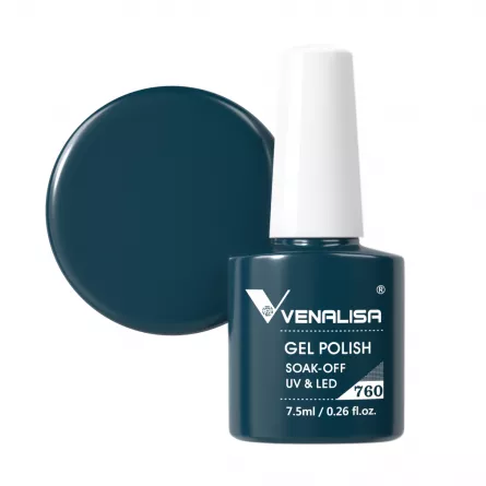 Oja semipermanenta Venalisa, 7.5 ml, nuanta 760, [],https:lilarossa.ro