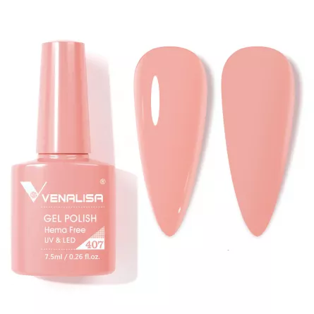 Oja semipermanenta Venalisa, hema-free, 7.3 ml, 407, [],https:lilarossa.ro