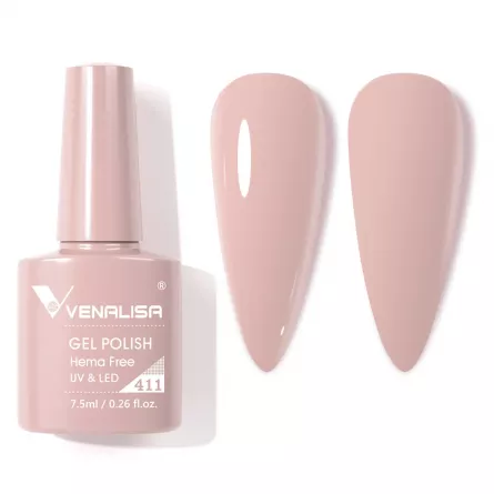 Oja semipermanenta Venalisa, hema-free, 7.3 ml, 411, [],https:lilarossa.ro