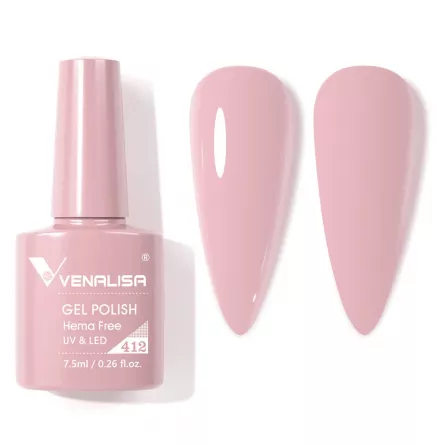 Oja semipermanenta Venalisa, hema-free, 7.3 ml, 412, [],https:lilarossa.ro
