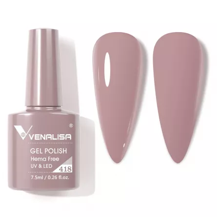 Oja semipermanenta Venalisa, hema-free, 7.3 ml, 418, [],https:lilarossa.ro