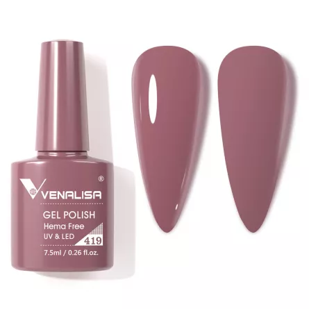 Oja semipermanenta Venalisa, hema-free, 7.3 ml, 419, [],https:lilarossa.ro