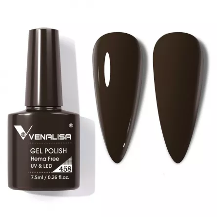 Oja semipermanenta Venalisa, hema-free, 7.3 ml 458, [],https:lilarossa.ro