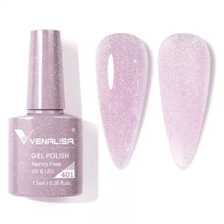 Oja semipermanenta Venalisa, hema-free, 7.5 ml, 401, [],https:lilarossa.ro