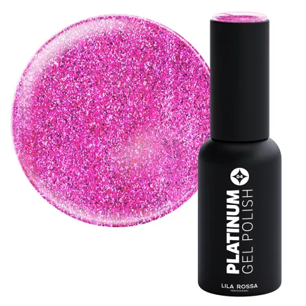 Oja semipermanenta Lila Rossa, Platinum, 7 g, Fuchsia, [],https:lilarossa.ro